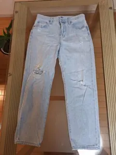 UNIQLO JEANS ライトブルー ストレートデニム