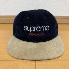 Supreme Classic Logo Corduroy 6-Panel