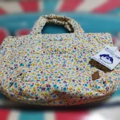 値下げ！ROOTOTE FEATHER ROO トートバッグ 花柄NO646のサムネイル
