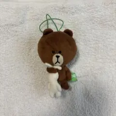 LINE FRIENDS ブラウン＆コニー ぬいぐるみ マスコット ストラップのサムネイル