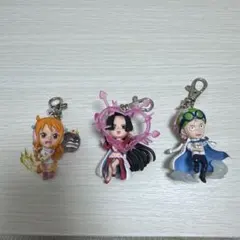 ワンピースアニメキャラクター アクリルキーホルダー 3個セット