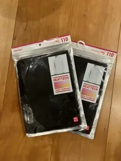 【ユニクロヒートテック】タートルネック110cm長袖ブラック