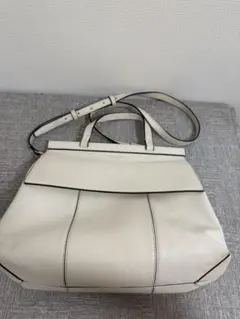TORY BURCH 2WAY ショルダーバッグ ホワイトのサムネイル