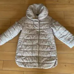 【未使用に近い　美品】キッズ　中綿ダウンロード　ムージョンジョン