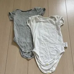 UNIQLO ボディスーツ　半袖　90cm 2枚セット　メッシュ