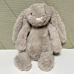 ジェリーキャットJELLYCAT うさぎ ぬいぐるみ グレー - メルカリ
