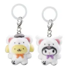 ふわふわスノー　クロミ　プリン　めじるしアクセサリー