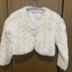 ホワイトショートジャケット