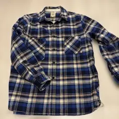 FOB FACTORY 長袖ネルシャツ Mサイズ