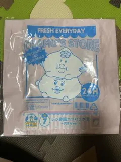 んぽちゃむ　エンタメくじ　ローソン　レジ袋風エコバッグ賞