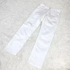ESSEME カジュアルパンツ　カラーパンツ　ホワイト　白