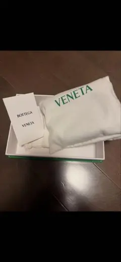 BOTTEGA VENETA 三つ折り財布 ブルーのサムネイル