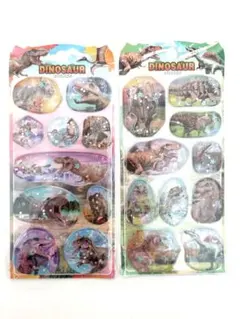 恐竜シール　ウォーターインシール　恐竜好き　リアルシール