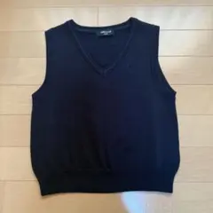 COMME CA ISM 紺 ベスト 130cm