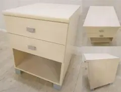 【極美品】サイドテーブル　ナイトテーブル　北欧　ナチュラル