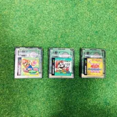 ⭐️即日発送⭐️ゲームボーイカラー3本セット マリオテニス　マリオゴルフ　遊戯王
