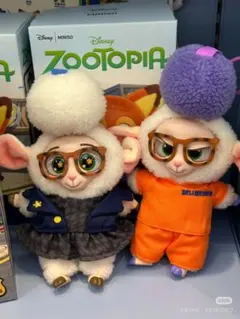 zootopia MINISO キーホルダー　羊副市長　ベルウェザー　二個セット zootopia MINISO キーホルダー 羊副市長 ベルウェザー 二個