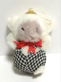 セキグチ 旧ロゴ 仔羊 ぬいぐるみ パーカー付き 当時物 昭和レトロ 羊 ヒツジ セキグチ 旧ロゴ 仔羊 ぬいぐるみ パーカー付き 当時物 昭和