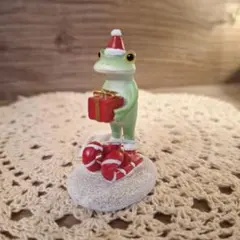 【新品】Copeau*コポー クリスマス プレゼントを届けに カエル