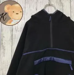 【雰囲気◎】en route プルオーバー 黒 アノラック パーカー