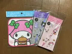 モスバーガー マイメロクロミ ボールペン ミニタオル