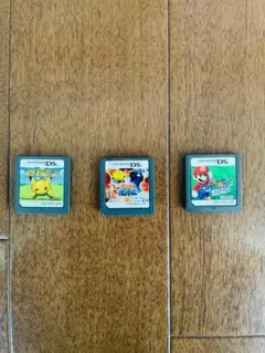 DSソフト 3本セット マリオ64DS ナルト ポケモンダッシュ 動作確認済み