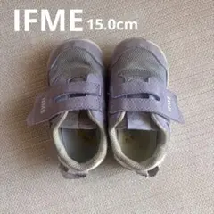 IFME パープル ベルクロスニーカー 15cm