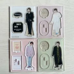 SEVENTEEN ジョンハン アクリルスタンド アクリルスティック 缶バッジ seventeen セブチ hanabi ジョンハン アクリルスタンド アクスタ