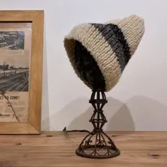 【旅するニット帽】フェアリーグランジ・Y2K・ジプシースタイル　ニットキャップ