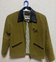 The Calee カーキ コーデュロイジャケット L