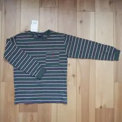 試着のみ NAUTICA マルチボーダーレイヤード長袖Tシャツ sizeXL