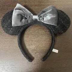 ディズニー ミニー ツイード カチューシャ