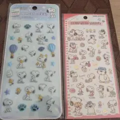 スヌーピー シール 2シートセット