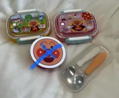 アンパンマン 子ども用弁当箱 フォークスプーン 3点 280ml