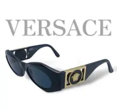 美品】 VERSACE メデューサ キャットアイ サンバースト サングラス