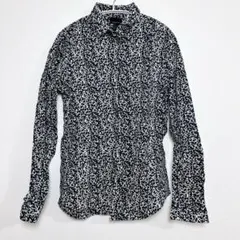 早い者勝ち H&M 【S】プレミアムコットン 花柄シャツ