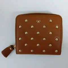 ⭐️新品未使用⭐️　アニヤハインドマーチ　長財布　二つ折り　オレンジ　レザー 195522.jpg