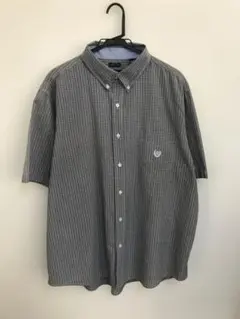 CHAPS　半袖シャツ　XXL　グレー系 チェック柄のサムネイル