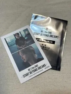 BE:FIRST【JUNON ジュノン】映画　入場者特典　フォト風カード