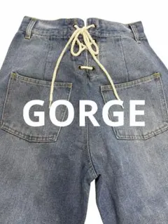 GORGE バックリボン デニムパンツ デニムジーンズ ジーンズのサムネイル