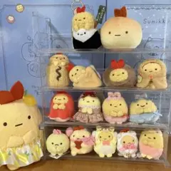 すみっコぐらし てのりぬいぐるみ　えびふらいのしっぽ　あじふらいのしっぽ