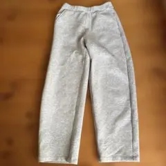 ユニクロ　GIRLS ドライスウェットカーブパンツ　グレー150㎝