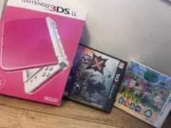 Nintendo 3DS LL ピンク 本体とゲームソフト