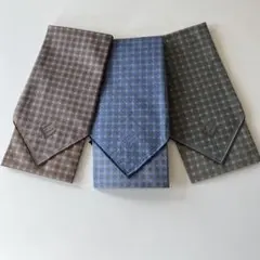 dunhill ハンカチ 3枚セット　ダンヒル　紳士　ハンカチ　メンズ　未使用のサムネイル