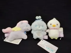 【新品】 SAN-X てのりぬいぐるみ お空のくるりんわたあめ 3点セット