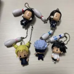 ラウンドワン×呪術廻戦 ストラップ 五条悟・加茂憲紀・乙骨憂太・西宮桃