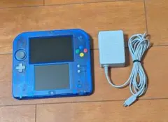 ニンテンドー 2DS 本体 クリアブルー 任天堂 動作確認済み
