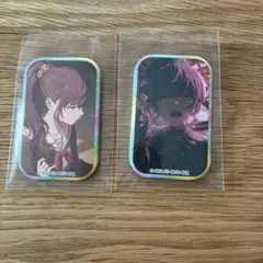 プロセカ まふゆ スクエア缶バッジ 5B 黒百合 - メルカリ