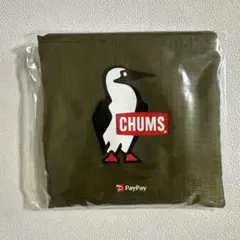 [新品未使用]CHUMS チャムス セブンイレブンコラボエコバッグ カーキ