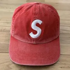 希少 Supreme Pigment Coated S Logo 6-Panel
